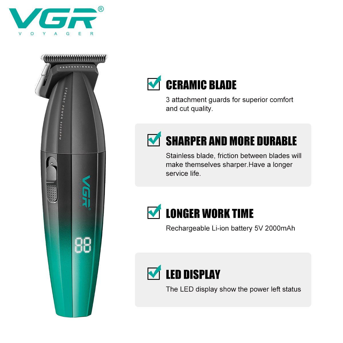 vgr-v-906-professional-hair-trimmer photo 6
