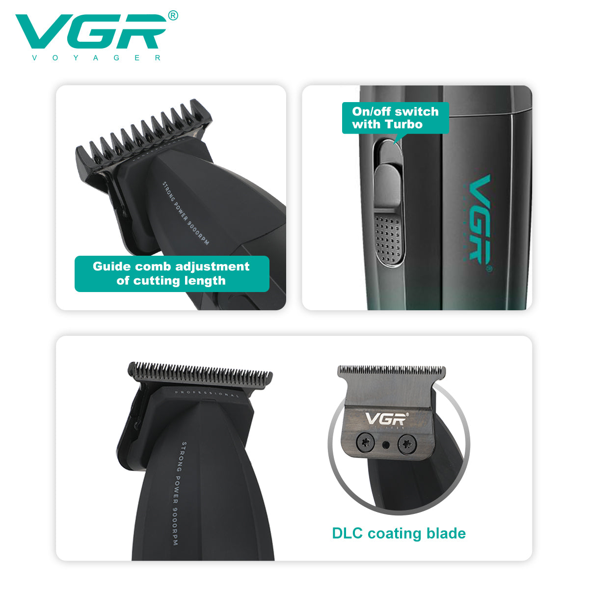 vgr-v-906-professional-hair-trimmer photo 7